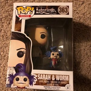 Labyrinth- Sarah & Worm Funko